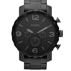 Fossil Nate Chronograph Stainless Steel Watch